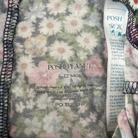 Posh Peanut Skirted Floral Leggings - Picture 5 of 7